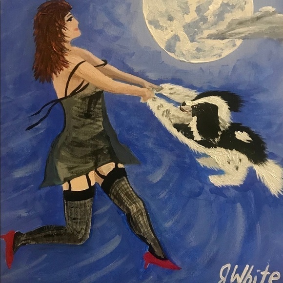 The Girl And The Maltese